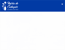 Tablet Screenshot of mariadecadaques.cat
